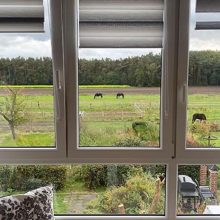 Wunderschoene Ferienwohnung Auf Dem Bauernhof Greven Luaran gambar