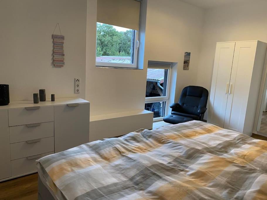 Wunderschoene Ferienwohnung Auf Dem Bauernhof Greven Luaran gambar