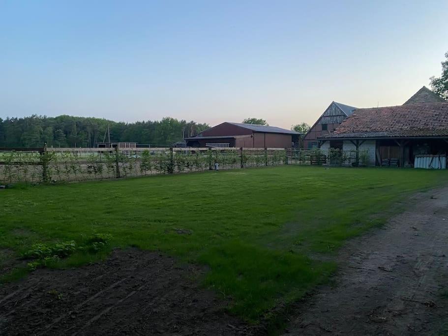 Wunderschoene Ferienwohnung Auf Dem Bauernhof Greven Luaran gambar
