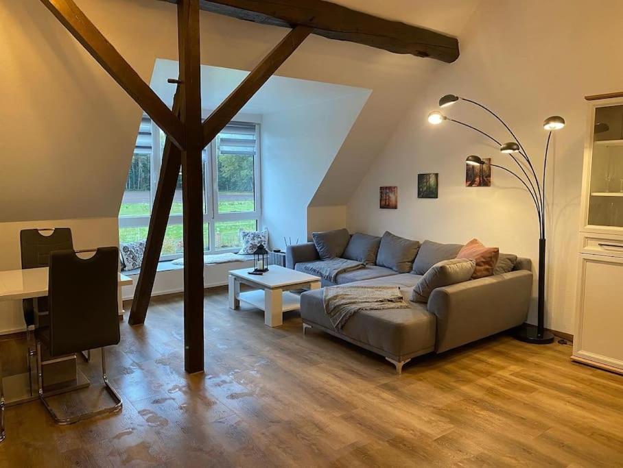 Wunderschoene Ferienwohnung Auf Dem Bauernhof Greven Luaran gambar